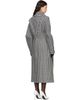 Jean Paul Gaultier Jean Paul Gaultier Black & White ' The Pleated' Coat - 3