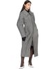 Jean Paul Gaultier Jean Paul Gaultier Black & White ' The Pleated' Coat - 4