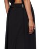Jean Paul Gaultier Jean Paul Gaultier Black Backless Belt Maxi Dress - 3
