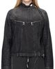 Jean Paul Gaultier Jean Paul Gaultier Black Detachable Glove Denim Jacket - 1