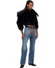 Jean Paul Gaultier Jean Paul Gaultier Black 'Junior' Suede Belt - 2