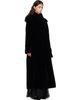 Jean Paul Gaultier Jean Paul Gaultier Black Nylon Flock Long Trench Coat - 2