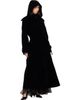 Jean Paul Gaultier Jean Paul Gaultier Black Nylon Flock Long Trench Coat - 4