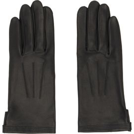 Jean Paul Gaultier Jean Paul Gaultier Black Short Leather Gloves