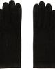 Jean Paul Gaultier Jean Paul Gaultier Black Short Leather Suede Gloves - 1