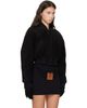 Jean Paul Gaultier Jean Paul Gaultier Black Suede Leather Bomber Jacket - 2