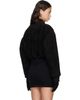 Jean Paul Gaultier Jean Paul Gaultier Black Suede Leather Bomber Jacket - 3