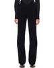 Jean Paul Gaultier Jean Paul Gaultier Black 'The Black Curved Tailored' Trousers - 1