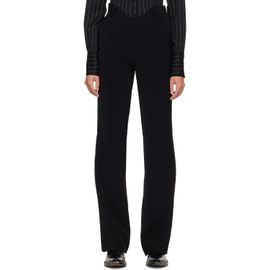 Jean Paul Gaultier Jean Paul Gaultier Black 'The Black Curved Tailored' Trousers