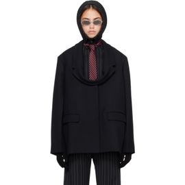 Jean Paul Gaultier Jean Paul Gaultier Black 'The Boxy' Blazer