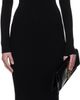 Jean Paul Gaultier Jean Paul Gaultier Black 'The Chevrons' Midi Dress - 1