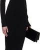 Jean Paul Gaultier Jean Paul Gaultier Black 'The Chevrons' Midi Dress - 2