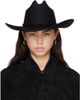 Jean Paul Gaultier Jean Paul Gaultier Black 'The Cowboy' Hat - 1