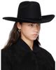 Jean Paul Gaultier Jean Paul Gaultier Black 'The Cowboy' Hat - 2