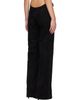 Jean Paul Gaultier Jean Paul Gaultier Black 'The Curved Suede' Trousers - 3
