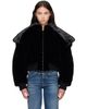 Jean Paul Gaultier Jean Paul Gaultier Black 'The Fur' Bomber Jacket - 1