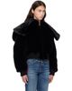 Jean Paul Gaultier Jean Paul Gaultier Black 'The Fur' Bomber Jacket - 2