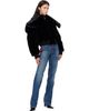 Jean Paul Gaultier Jean Paul Gaultier Black 'The Fur' Bomber Jacket - 4