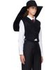 Jean Paul Gaultier Jean Paul Gaultier Black 'The Hat' Vest - 2