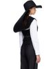Jean Paul Gaultier Jean Paul Gaultier Black 'The Hat' Vest - 3