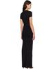 Jean Paul Gaultier Jean Paul Gaultier Black 'The Label Long' Maxi Dress - 3