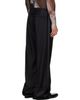 Jean Paul Gaultier Jean Paul Gaultier Black 'The Satin Tailored' Trousers - 3