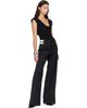 Jean Paul Gaultier Jean Paul Gaultier Black 'The Tennis Tailored' Trousers - 4