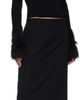 Jean Paul Gaultier Jean Paul Gaultier Black Viscose Ribbed & Hairy Sweater - 4
