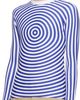 Jean Paul Gaultier Jean Paul Gaultier Blue & White 'The Blue Target' T-shirt - 4