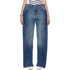 Jean Paul Gaultier Jean Paul Gaultier Blue Denim Panel Jeans