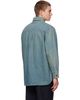 Jean Paul Gaultier Jean Paul Gaultier Blue Face Print Oversized Denim Shirt - 3