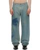 Jean Paul Gaultier Jean Paul Gaultier Blue 'The Face Denim' Jeans - 1