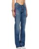 Jean Paul Gaultier Jean Paul Gaultier Blue 'The JPG Curved Denim' Jeans - 2