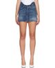 Jean Paul Gaultier Jean Paul Gaultier Blue 'The JPG Denim' Miniskirt - 1