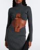 Jean Paul Gaultier Jean Paul Gaultier Cropped wool-blend turtleneck sweater - 2