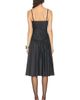 Jean Paul Gaultier Jean Paul Gaultier Flat Conic Cup Detail Midi Dress - 4