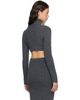Jean Paul Gaultier Jean Paul Gaultier Gray Mix Wool Rib Turtleneck - 3