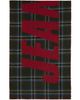 Jean Paul Gaultier Jean Paul Gaultier Green 'The Gaultier' Tartan Scarf - 1