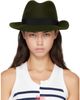 Jean Paul Gaultier Jean Paul Gaultier Khaki Borsalino Hat - 1