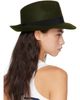 Jean Paul Gaultier Jean Paul Gaultier Khaki Borsalino Hat - 3