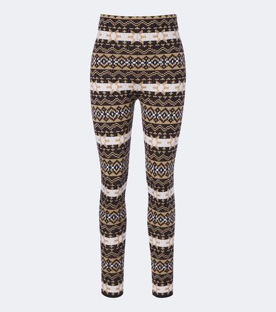 Jean Paul Gaultier Jean Paul Gaultier Knitted virgin wool leggings