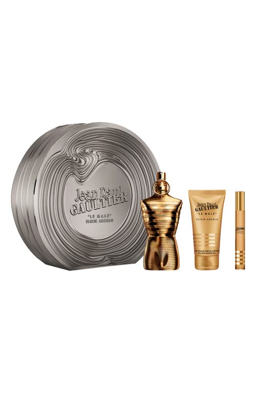 Jean Paul Gaultier Jean Paul Gaultier Le Male Elixir Absolu 3-Piece Gift Set $253 Value 