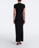 Jean Paul Gaultier Jean Paul Gaultier Leather-trimmed jersey maxi dress - 5