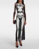 Jean Paul Gaultier Jean Paul Gaultier Marinière striped mesh maxi dress - 2