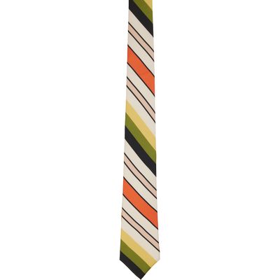 Jean Paul Gaultier Jean Paul Gaultier Multicolor Striped TIe