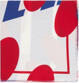 Jean Paul Gaultier Jean Paul Gaultier Multicolor 'The Junior Polka-Dot' Cover-Up Scarf