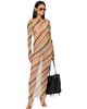 Jean Paul Gaultier Jean Paul Gaultier Multicolor 'The Retro Stripe' Maxi Dress - 4