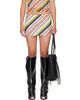 Jean Paul Gaultier Jean Paul Gaultier Multicolor 'The Retro Stripe' Miniskirt - 1