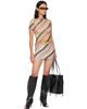 Jean Paul Gaultier Jean Paul Gaultier Multicolor 'The Retro Stripe' Miniskirt - 4