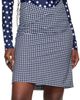 Jean Paul Gaultier Jean Paul Gaultier Navy & White 'The Curved' Midi Skirt - 4